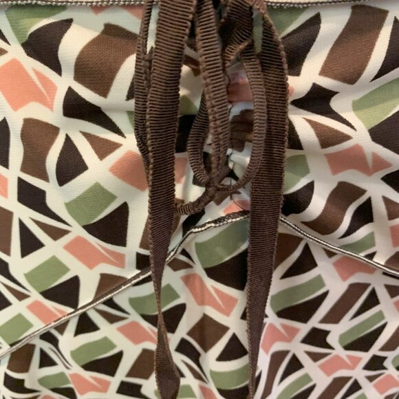 Max Studio, Maxi knee length Skirt, draw string waist, multi color, size Med - Picture 4 of 10